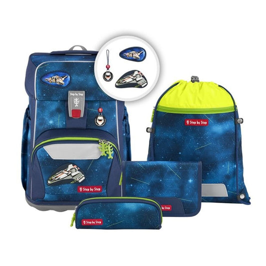 Step by Step GIANT Schulrucksack-Set "Starship Galactus", 5-teilig