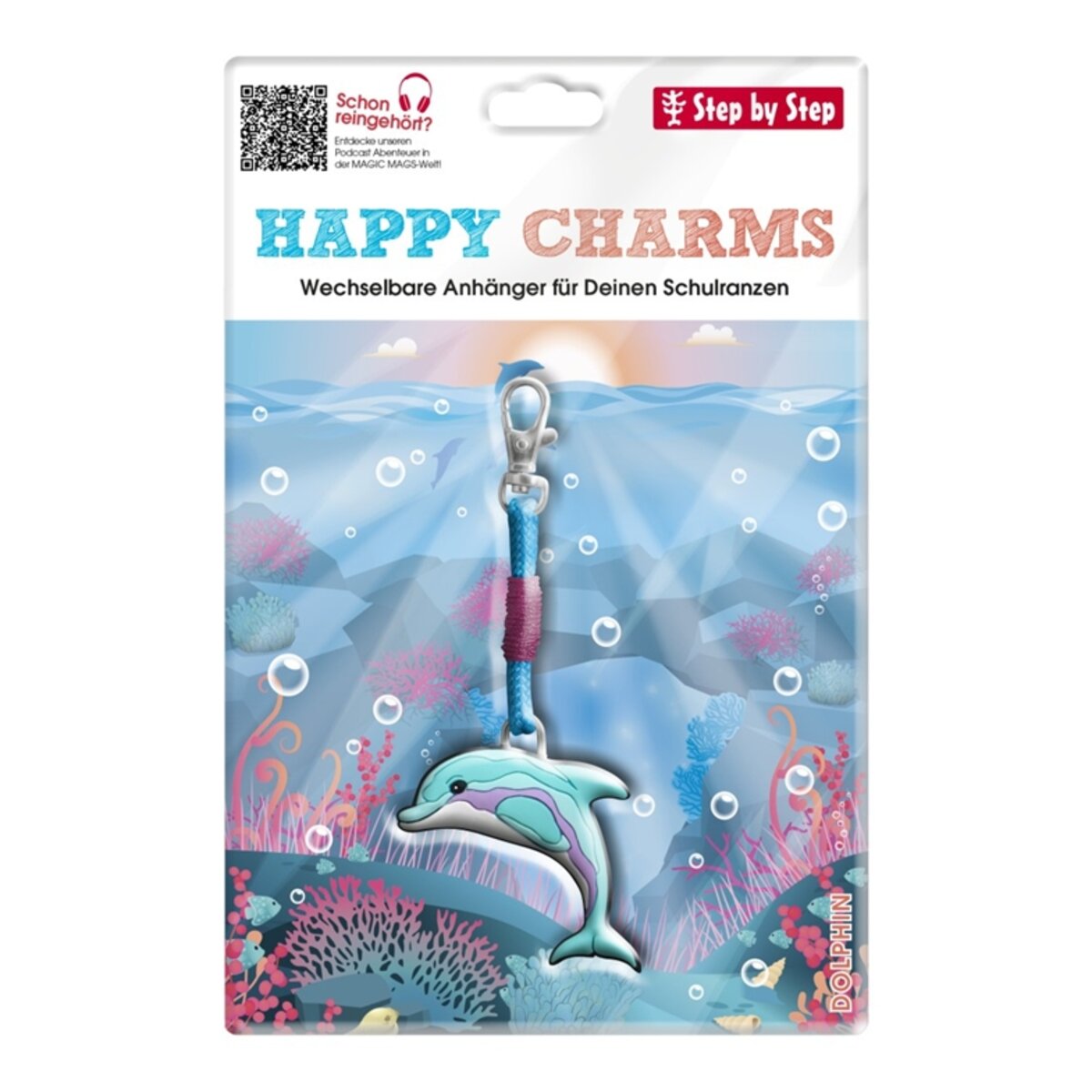 Step by Step HAPPY CHARMS "Dolphin"