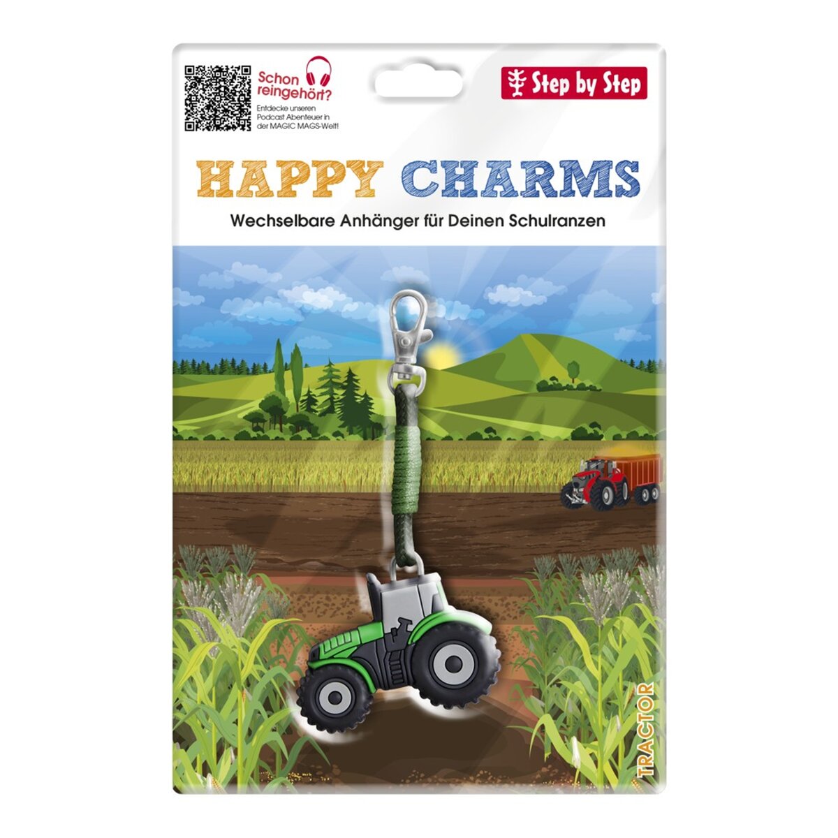 Step by Step HAPPY CHARMS "Tractor"