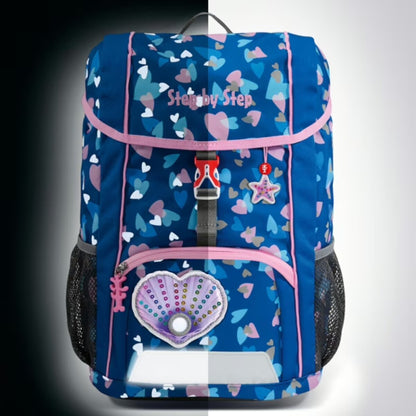 Step by Step KID REFLECT Rucksack-Set "Seashell Pearl", 3-teilig