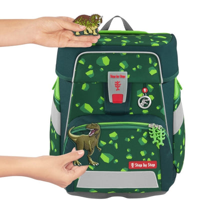 Step by Step SPACE Schulranzen-Set "Dino Targo", 5-teilig