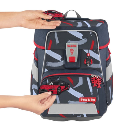 Step by Step SPACE Schulranzen-Set "Sports Car Mick", 5-teilig