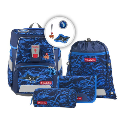 Step by Step SPACE Schulranzen-Set "Manta Rio", 5-teilig
