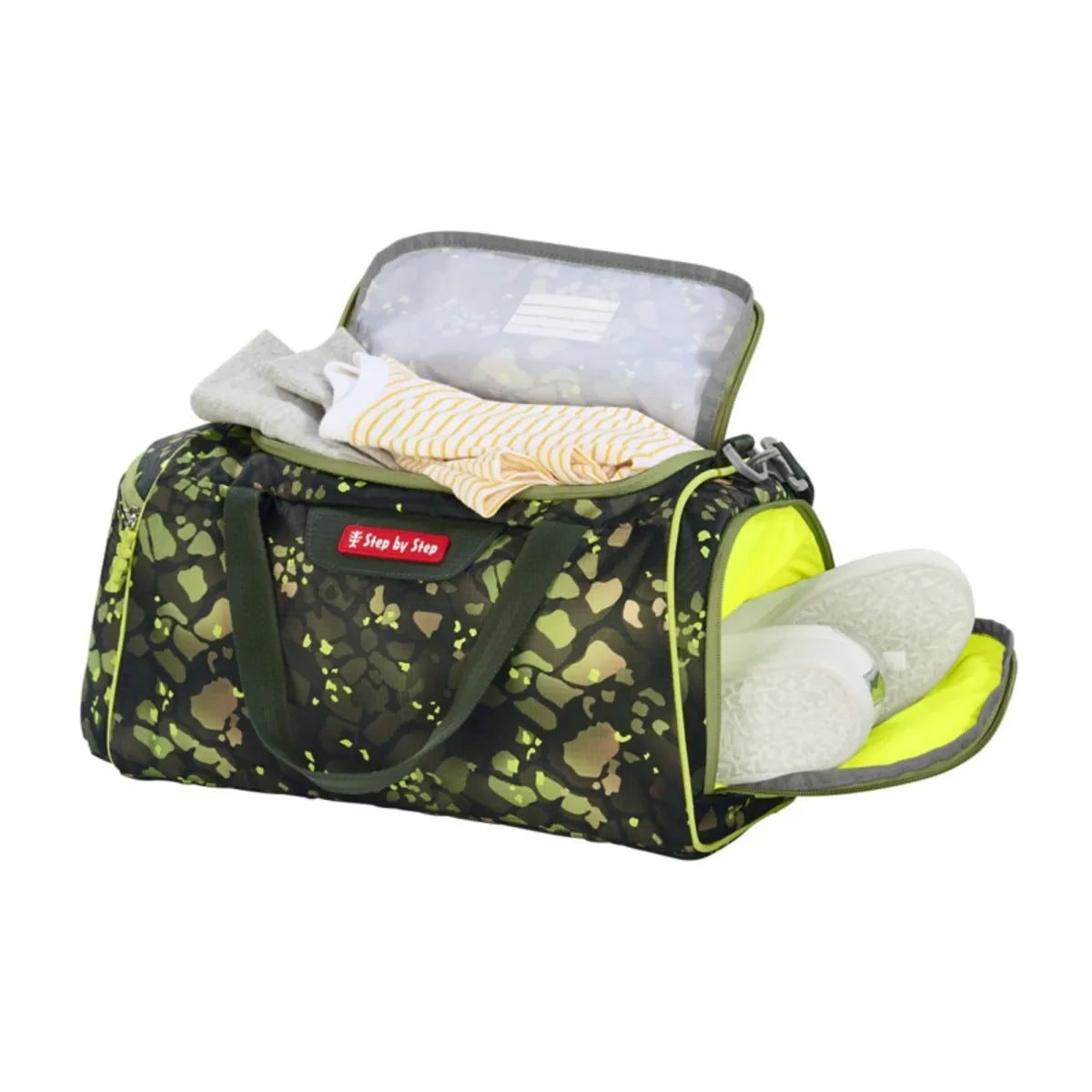 Step by Step Sporttasche "Dino Torex" grün 13 Liter