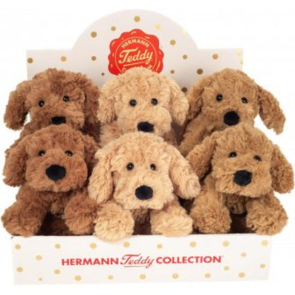 Teddy Hermann Schlenkerhund 20 cm, 3-fach sortiert