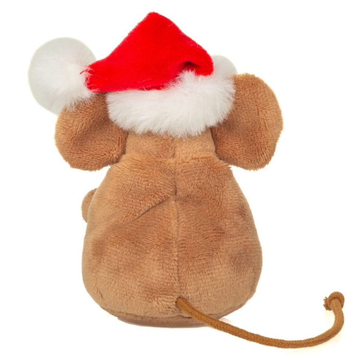 Teddy Hermann Weihnachtsmaus mit Kranz, 11 cm