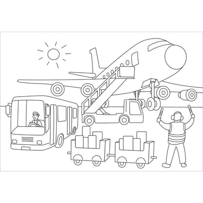 Tessloff Mein Flugzeuge-Malbuch