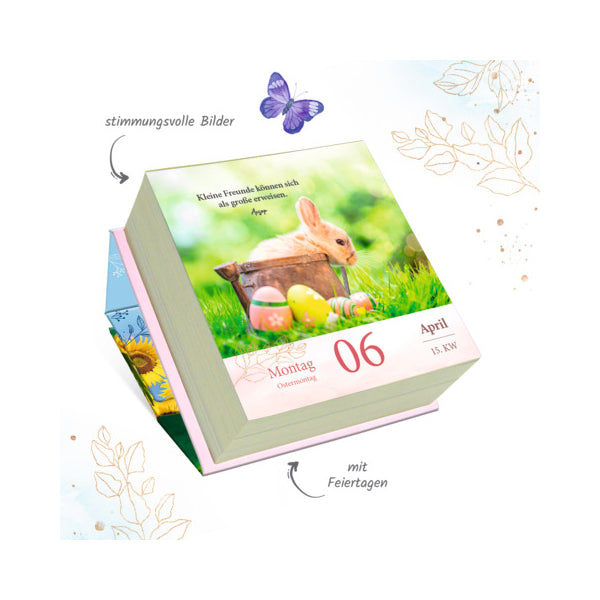 Trötsch Geschenkkalender Abreißkalender Glückliche Tage 2026