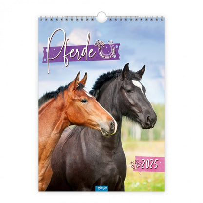 Trötsch Classic-Kalender "Pferde" 2025