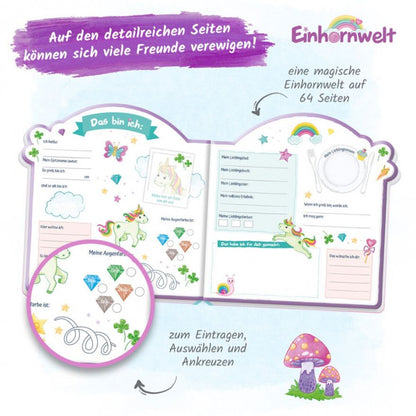 Trötsch Einhornwelt Kindergarten-Album