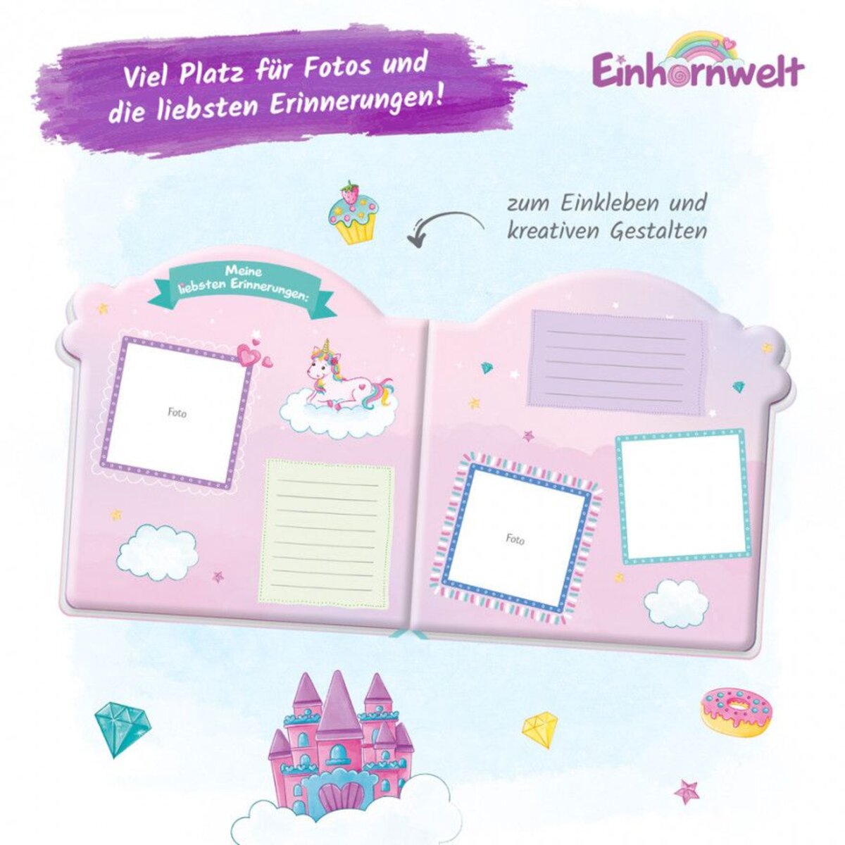 Trötsch Einhornwelt Kindergarten-Album