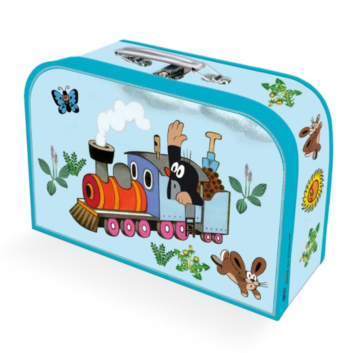 Trötsch Kinderkoffer Der kleine Maulwurf blau 29 x 20 cm