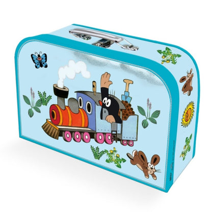 Trötsch Kinderkoffer Der kleine Maulwurf blau 29 x 20 cm