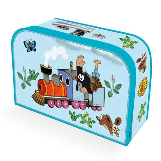 Trötsch Kinderkoffer Der kleine Maulwurf blau 29 x 20 cm