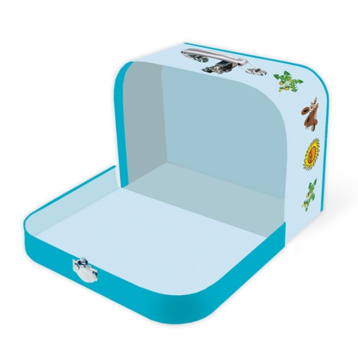 Trötsch Kinderkoffer Der kleine Maulwurf blau 29 x 20 cm