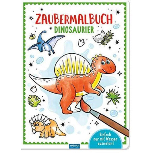 Trötsch Malbuch Zaubermalbuch Dinosaurier