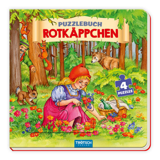 Trötsch Puzzlebuch "Rotkäppchen"