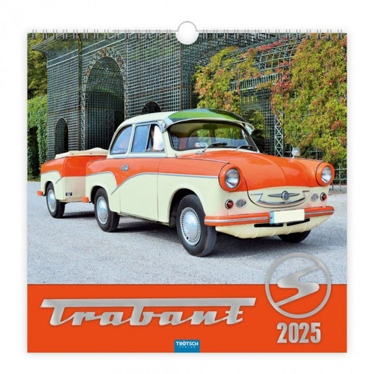 Trötsch Technikkalender "Trabant" 2025