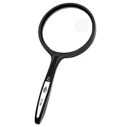 WEDO® Lupe rund Ø 74,5 mm Vergößerung 2 + 4 fach