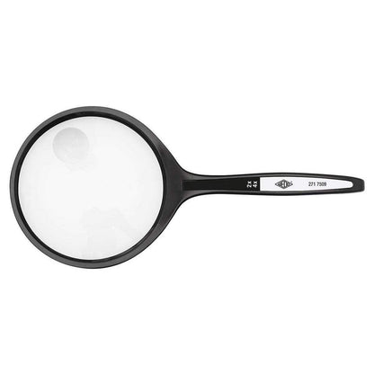 WEDO® Lupe rund Ø 74,5 mm Vergößerung 2 + 4 fach