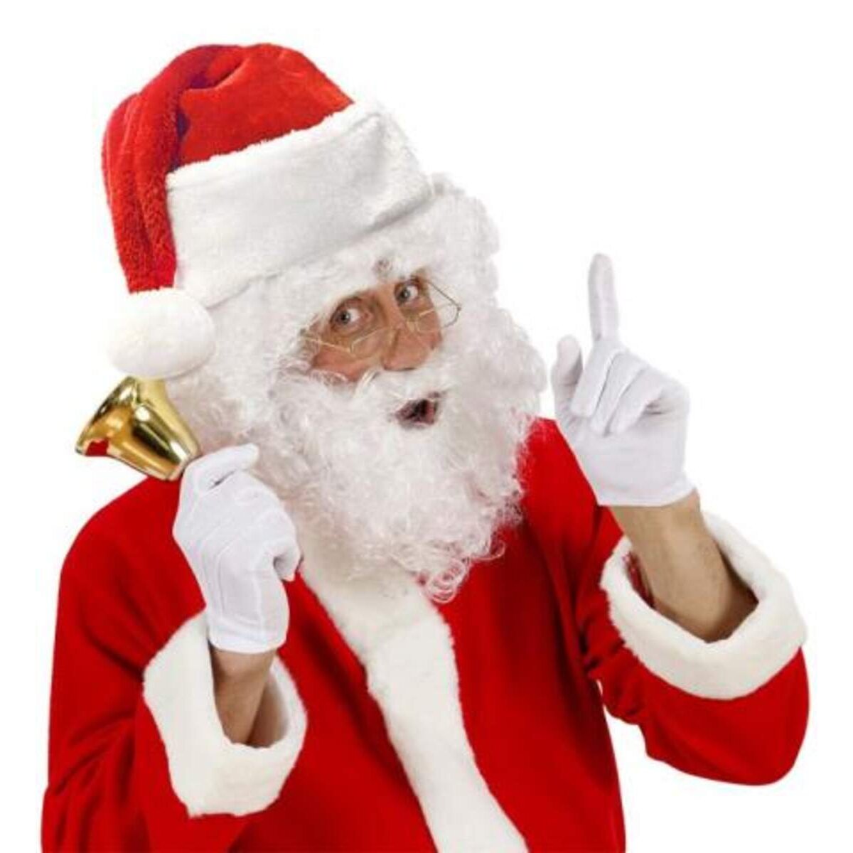 Widmann 15012 Weihnachtsmannmütze aus Plüsch