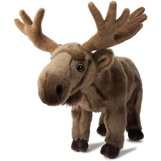 WWF Plüsch Elch, realistisch gestaltetes Plüschtier, ca. 35 cm