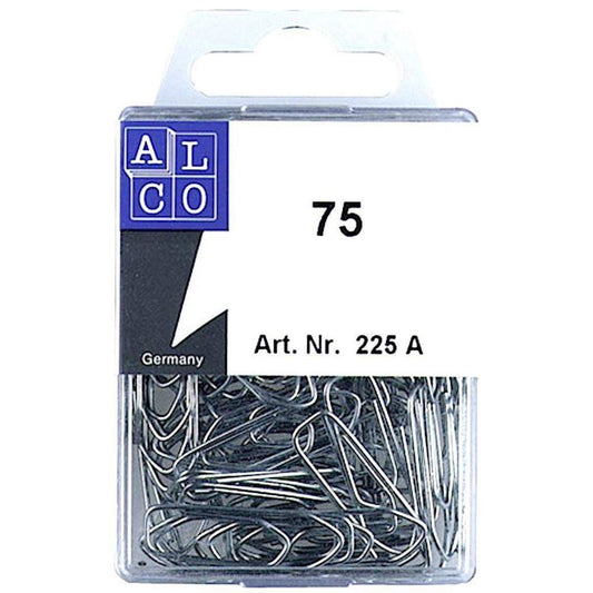 Alco Büroklammern 32 mm, 75 Stück