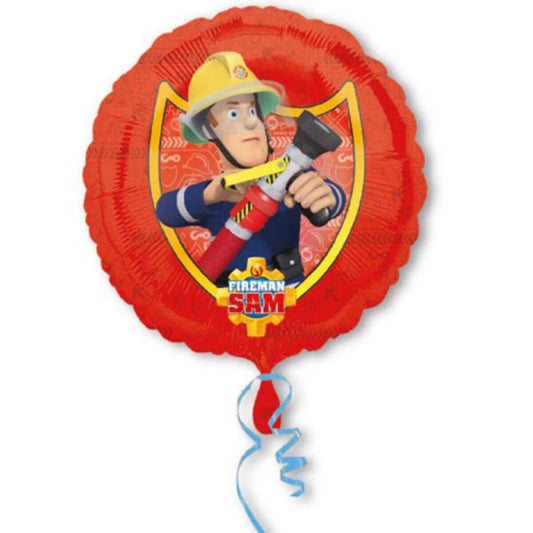 amscan Folienballon Feuerwehrmann Sam, 43cm