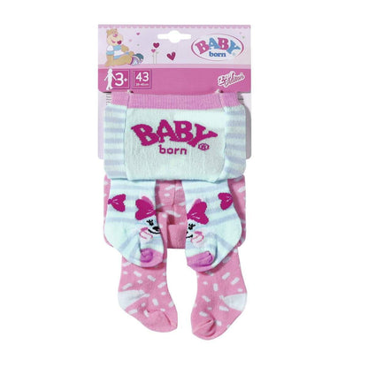 BABY born® Strumpfhose 2x 43 cm im Set, sortiert