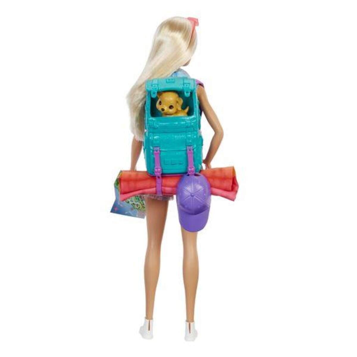 Barbie "It takes two Camping" Set inkl. Malibu Puppe, Hund & Zubehör