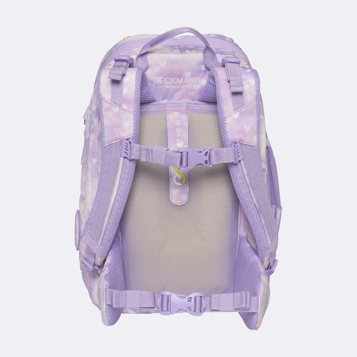 Beckmann Schulrucksack-Set Active Air FLX , Unicorn Princess Purple, 6-teilig