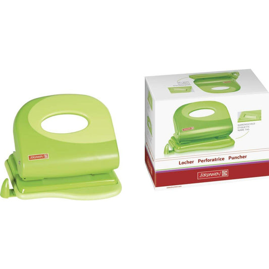 BRUNNEN Locher 20 Colour Code, kiwi