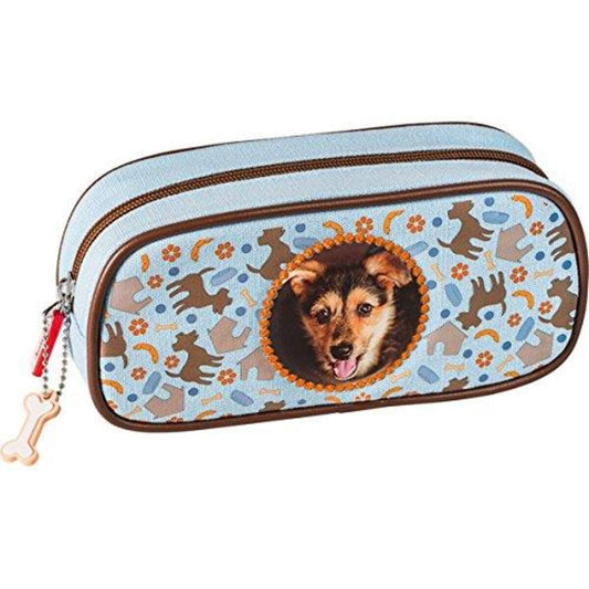 BRUNNEN Schlamper-Etui Fans of the Earth, blau