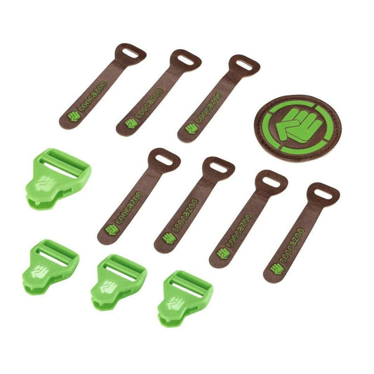 Coocazoo Match Patch Synthetic Leather, Irish Green