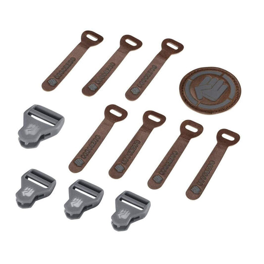 Coocazoo MatchPatch Synthetic Leather, Grey