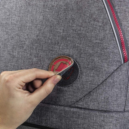 Coocazoo MatchPatch Synthetic Leather, Hibiscus