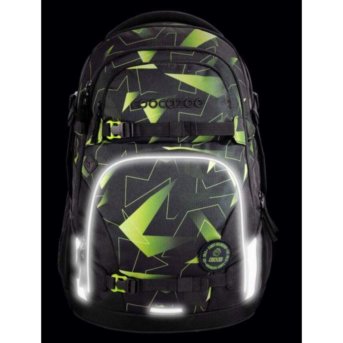 Coocazoo Schulrucksack PORTER Lime Flash