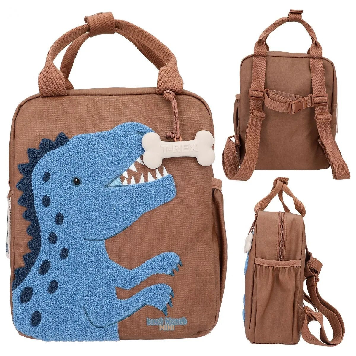 Depesche Dino World Rucksack Braun DINO MINI