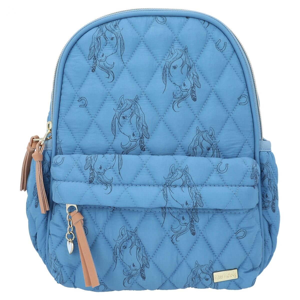 Depesche Miss Melody Rucksack BLUE QUILT