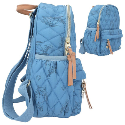 Depesche Miss Melody Rucksack BLUE QUILT