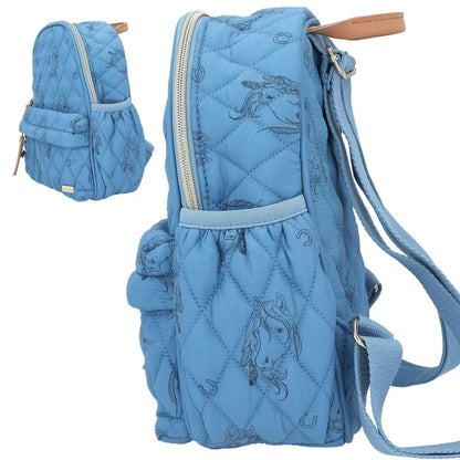 Depesche Miss Melody Rucksack BLUE QUILT