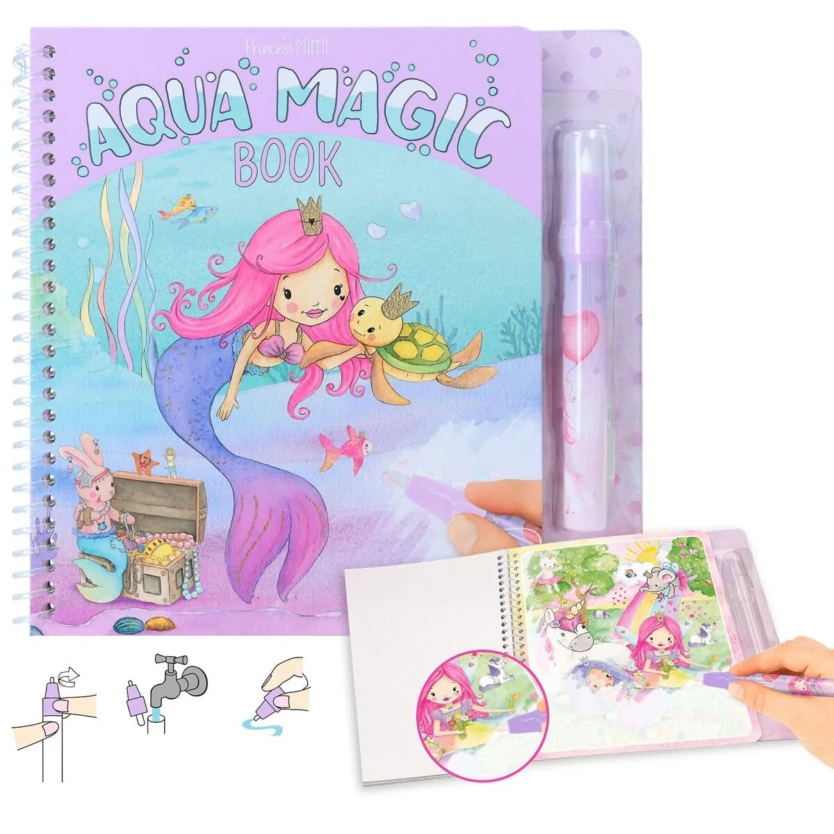 Depesche Princess Mimi Aqua Magic Book