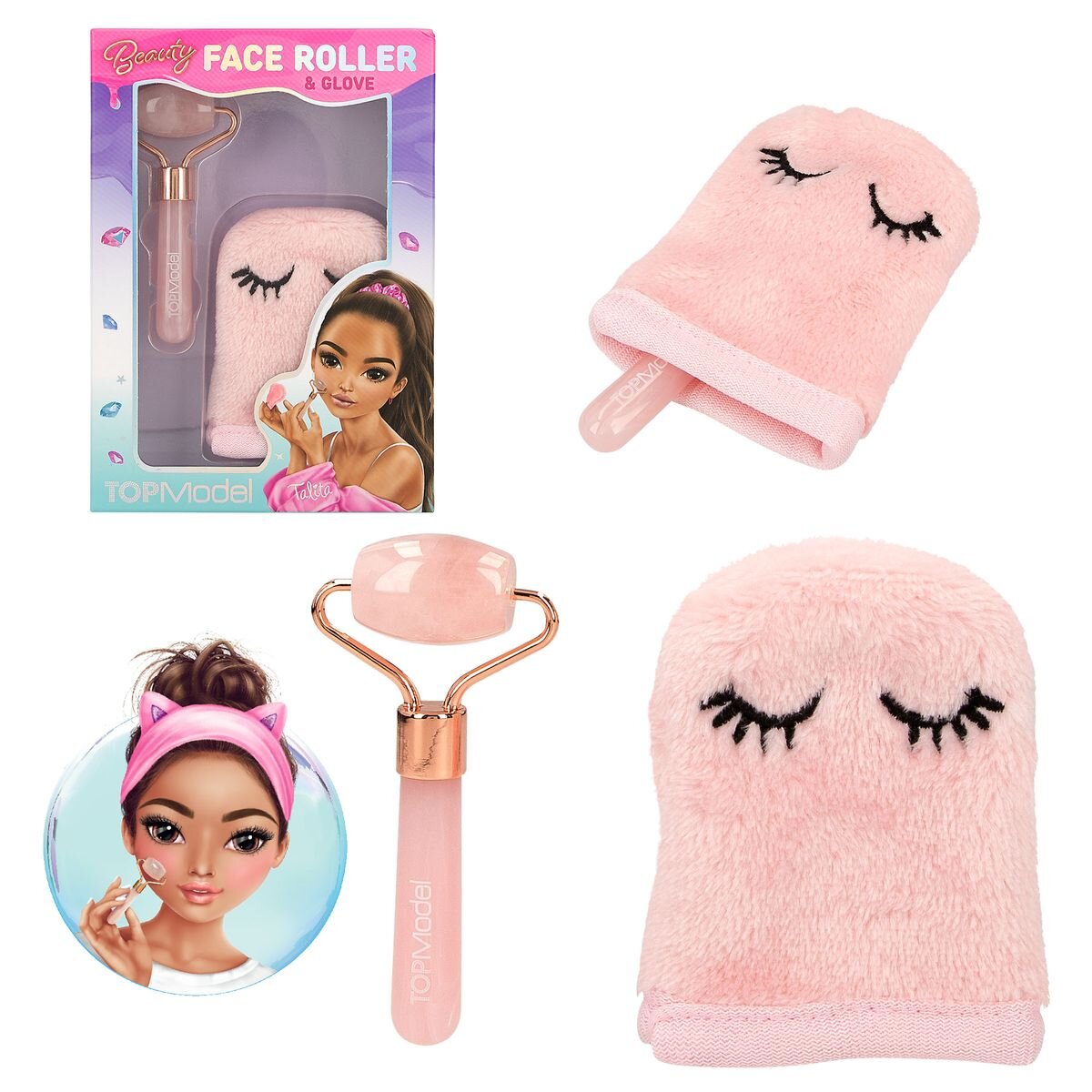 Depesche TOPModel Gesichtsroller Set BEAUTY and ME