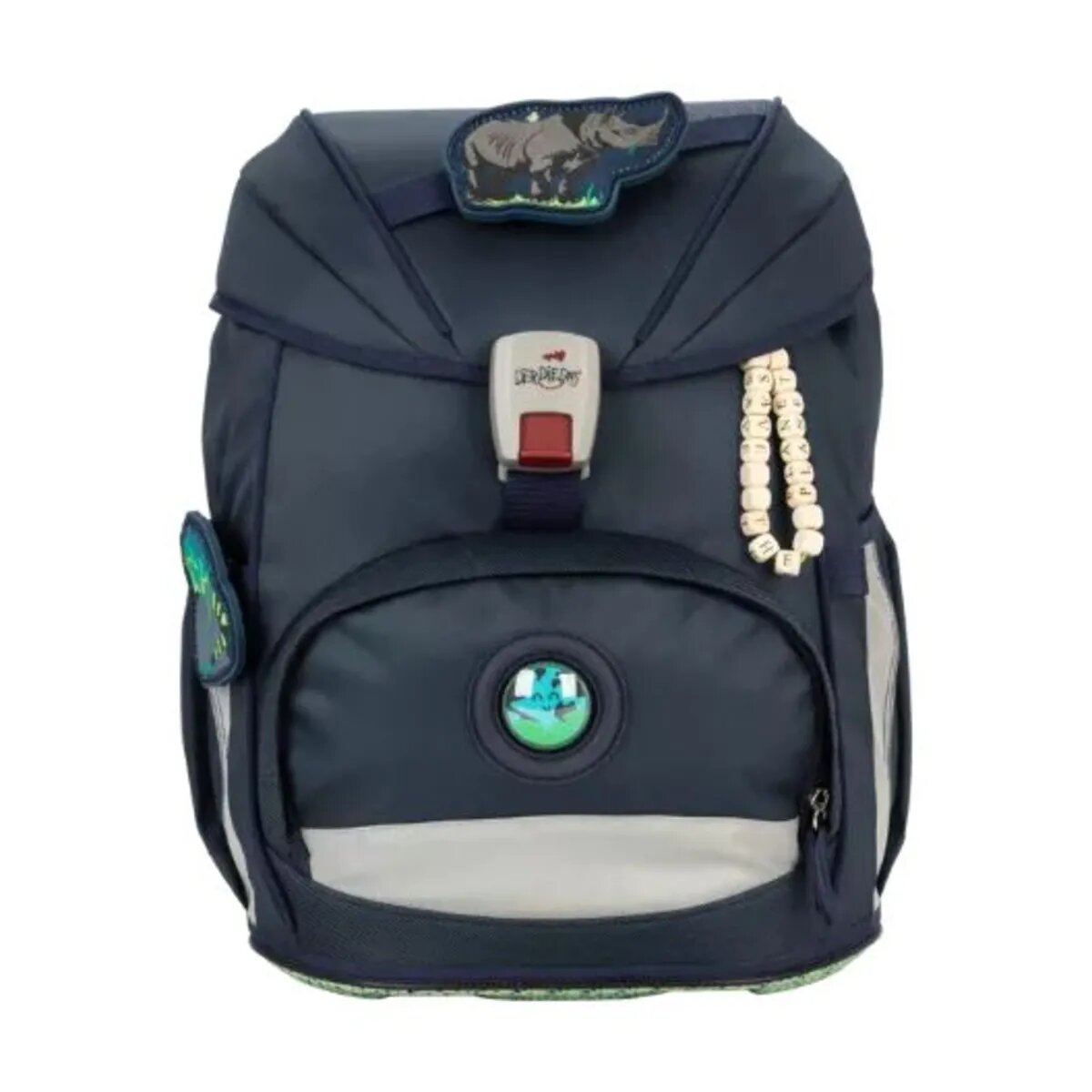 DerDieDas Schulrucksack-Set ErgoFlex Exklusiv ECO Blue Planet, 5-teiig