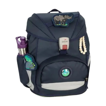 DerDieDas Schulrucksack-Set ErgoFlex Exklusiv ECO Blue Planet, 5-teiig