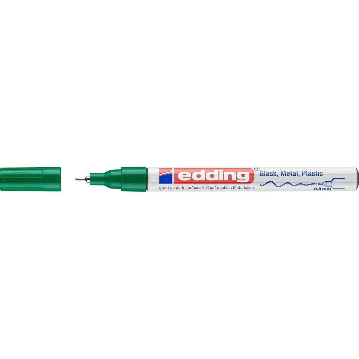 edding 780 Glanzlackmarker, 0.8mm, grün