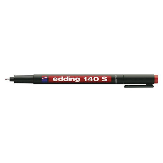 edding 140 Folienschreiber, S, rot, permanent, 0.3mm