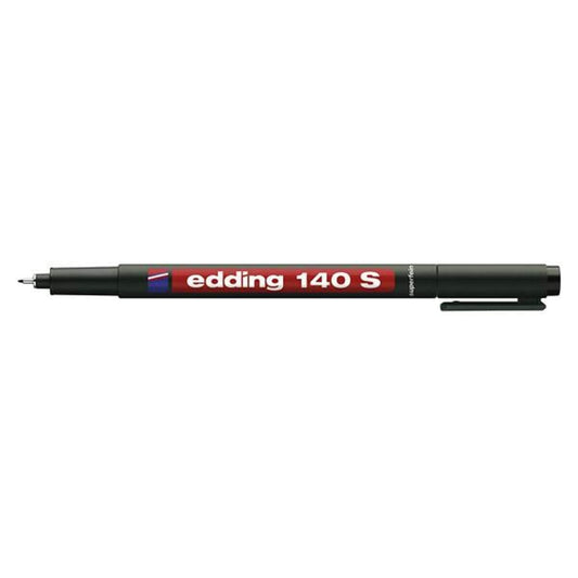 edding 140 Folienschreiber, S, schwarz, permanent, 0.3mm