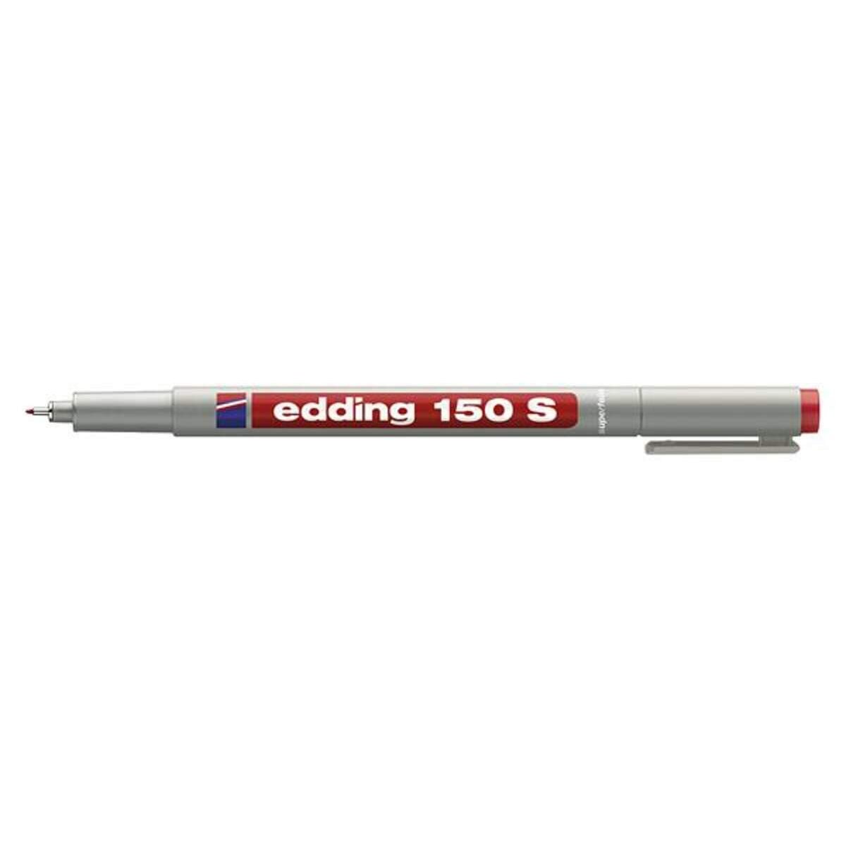 edding 150 Folienschreiber für OHP, S, rot, non-permanent, 0.3mm