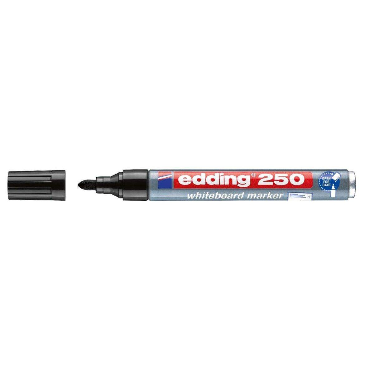 edding 250 Whiteboardmarker 1.5-3mm, schwarz